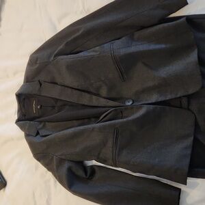 Dark Grey Banana Republic Skirt Suit Sz 2